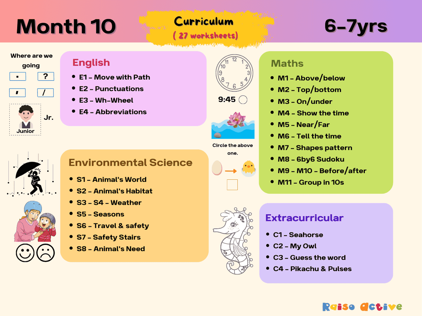 Month 10: Learning & Development | Ages 6-7