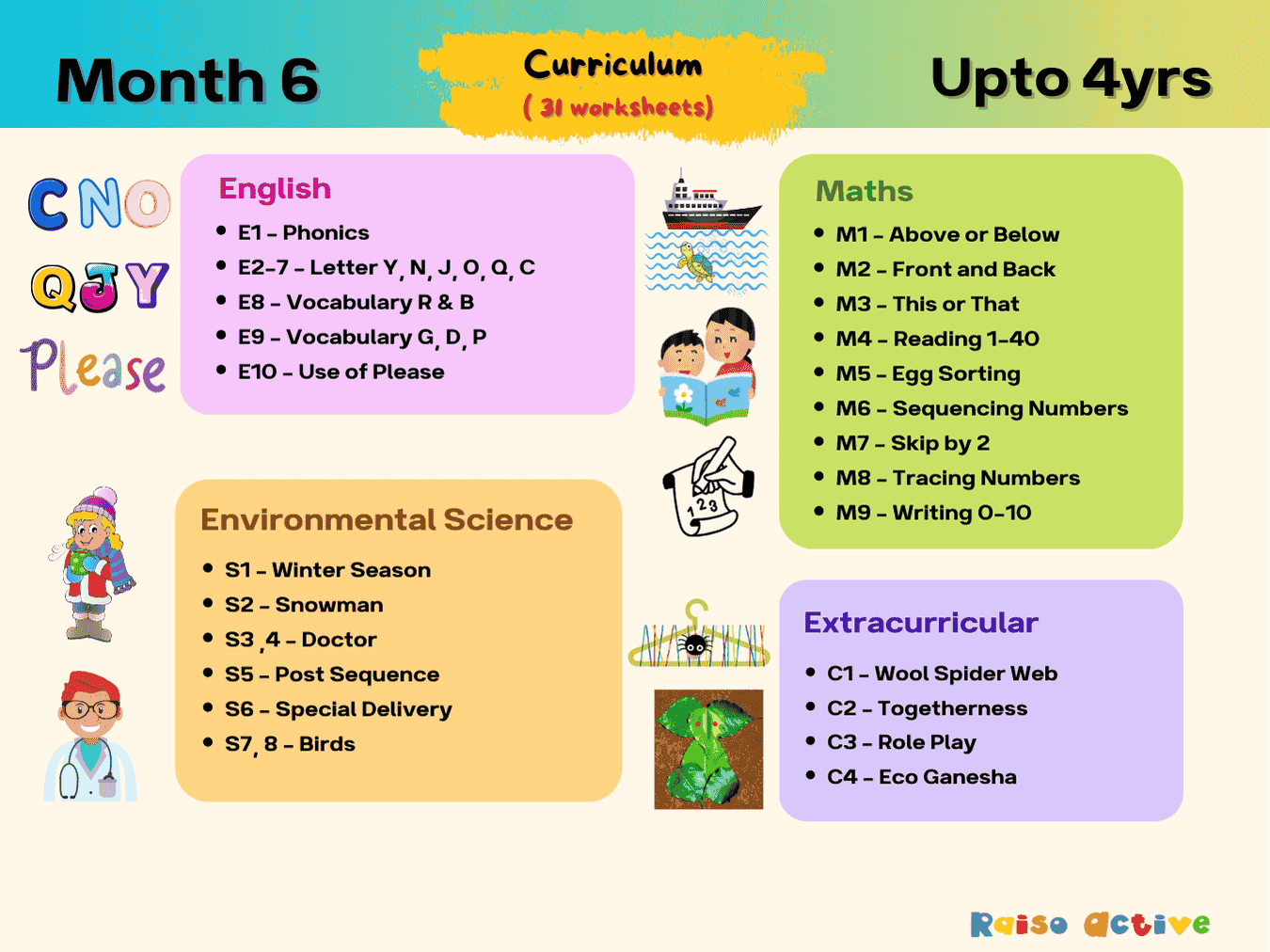 Month 6: Toddler Preschool Foundational Skills | Ages Up to 4