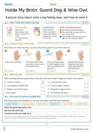 Big Feelings Calm Quest Big Explorers Activity Pack: Feelings Words, Calm Tools, Puzzles & Games for Ages 7-10, Page 6