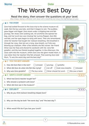 Big Feelings Calm Quest Big Explorers Activity Pack: Feelings Words, Calm Tools, Puzzles & Games for Ages 7-10, Page 8