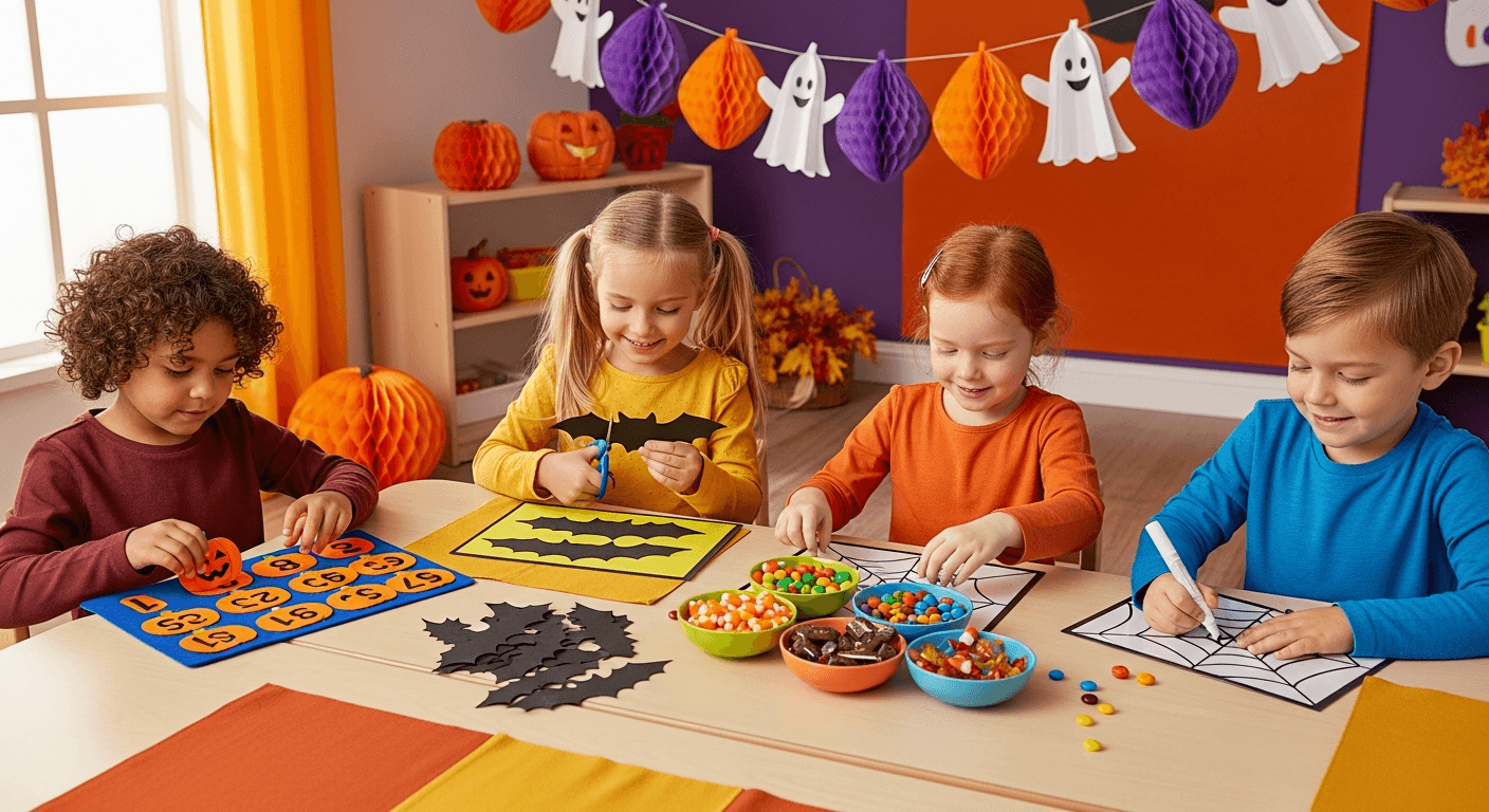 Age-Appropriate Halloween Learning Activities: Balancing Spooks and Skills for Young Learners