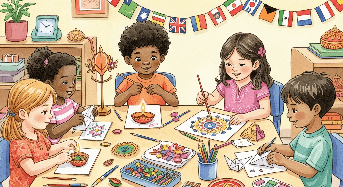 Celebrating Diversity: How to Incorporate Cultural Awareness in Learning Activities for Young Children