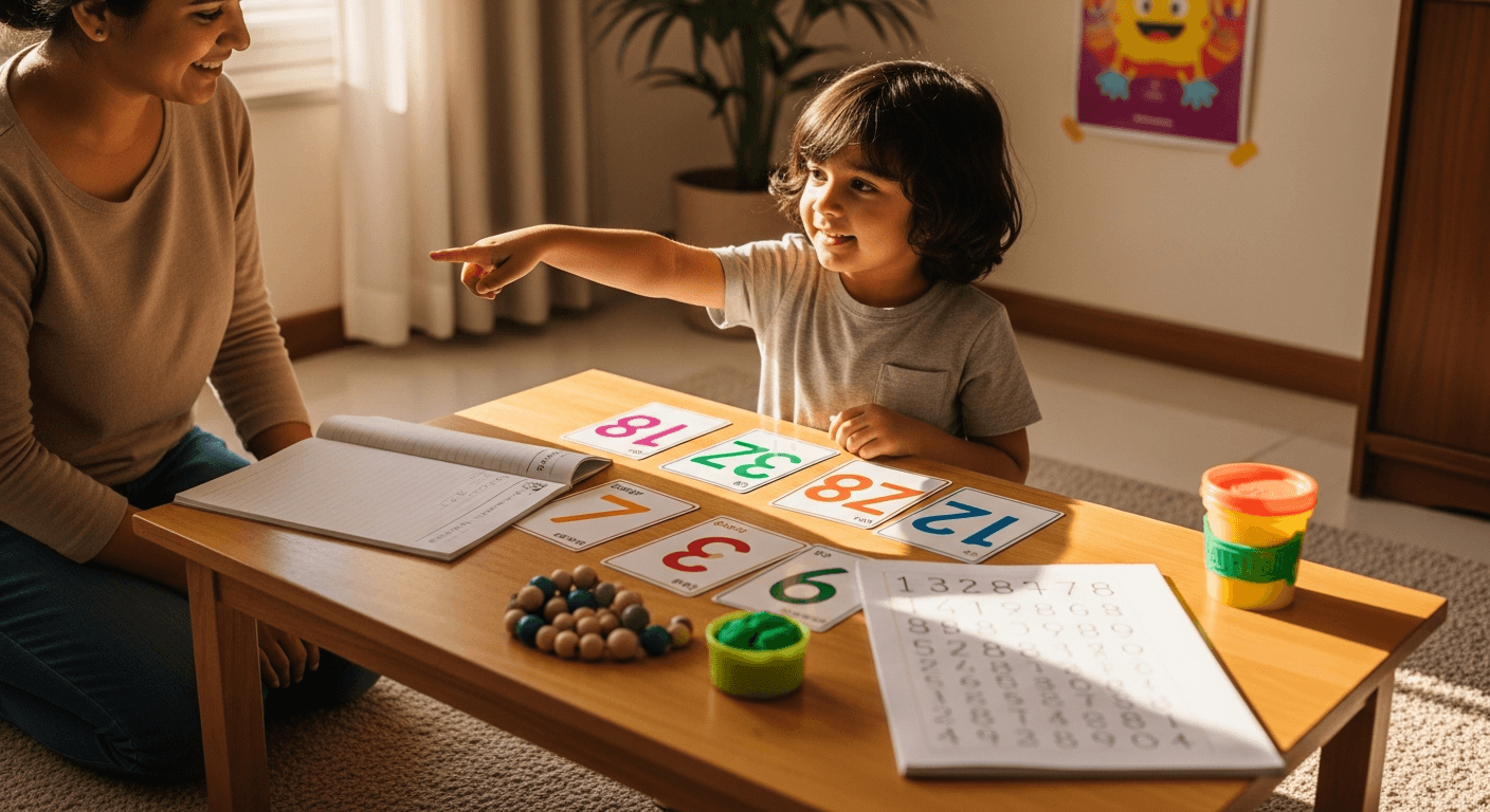 My Child Can Count But Can't Write Numbers — Is This Normal? A Parent's Complete Guide