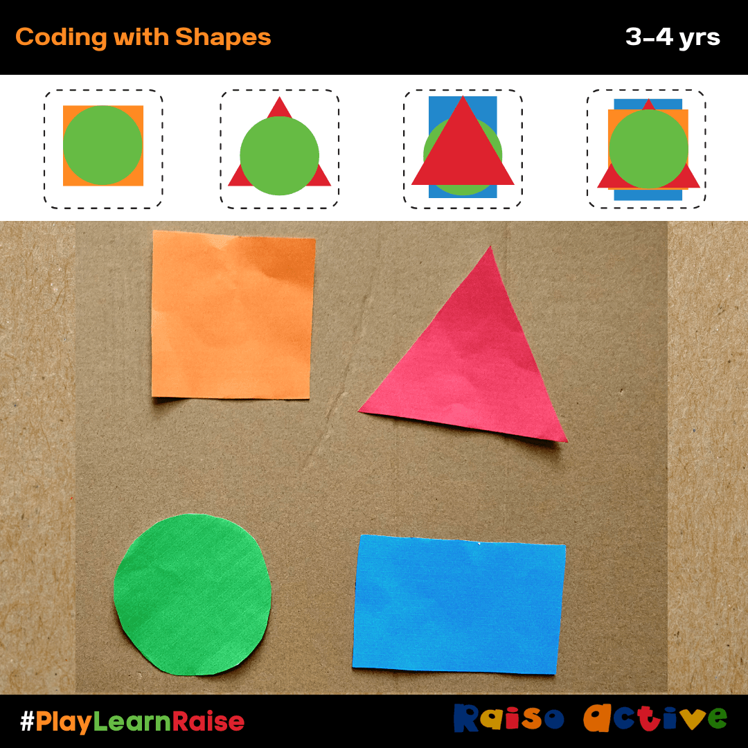 Coding Shapes Activity For Kids - Thumbnail