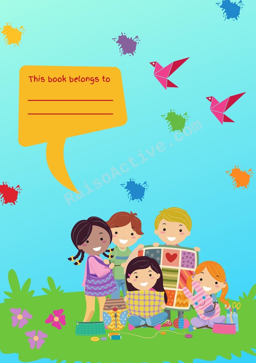 My Book Belongs To: A Fun Craft for Kids!