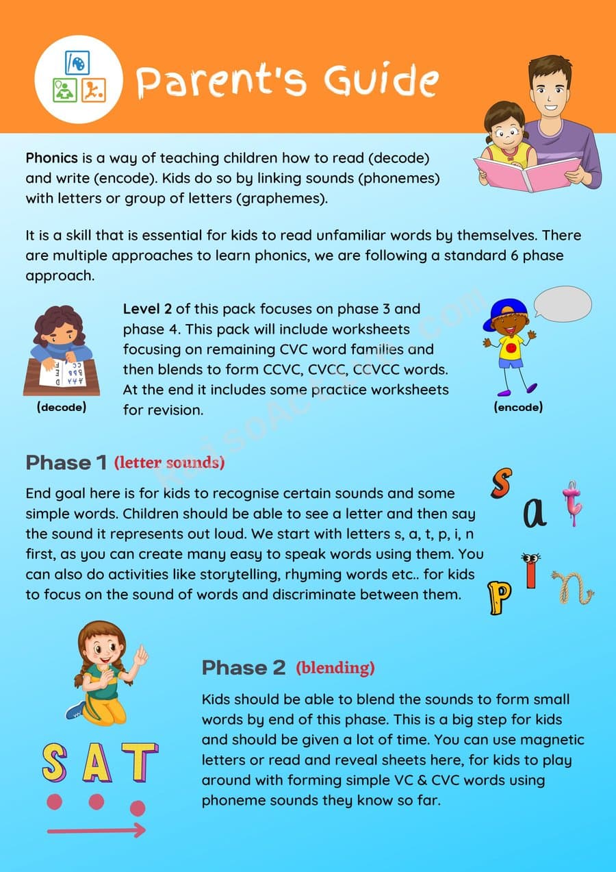 Phonics Fun: Decoding and Encoding Worksheet