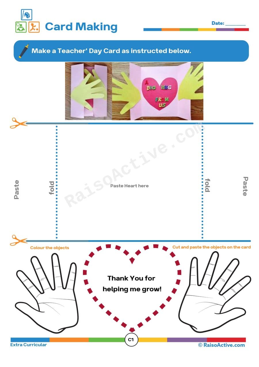 Teacher's Day Card Craft: Make a Special Card!