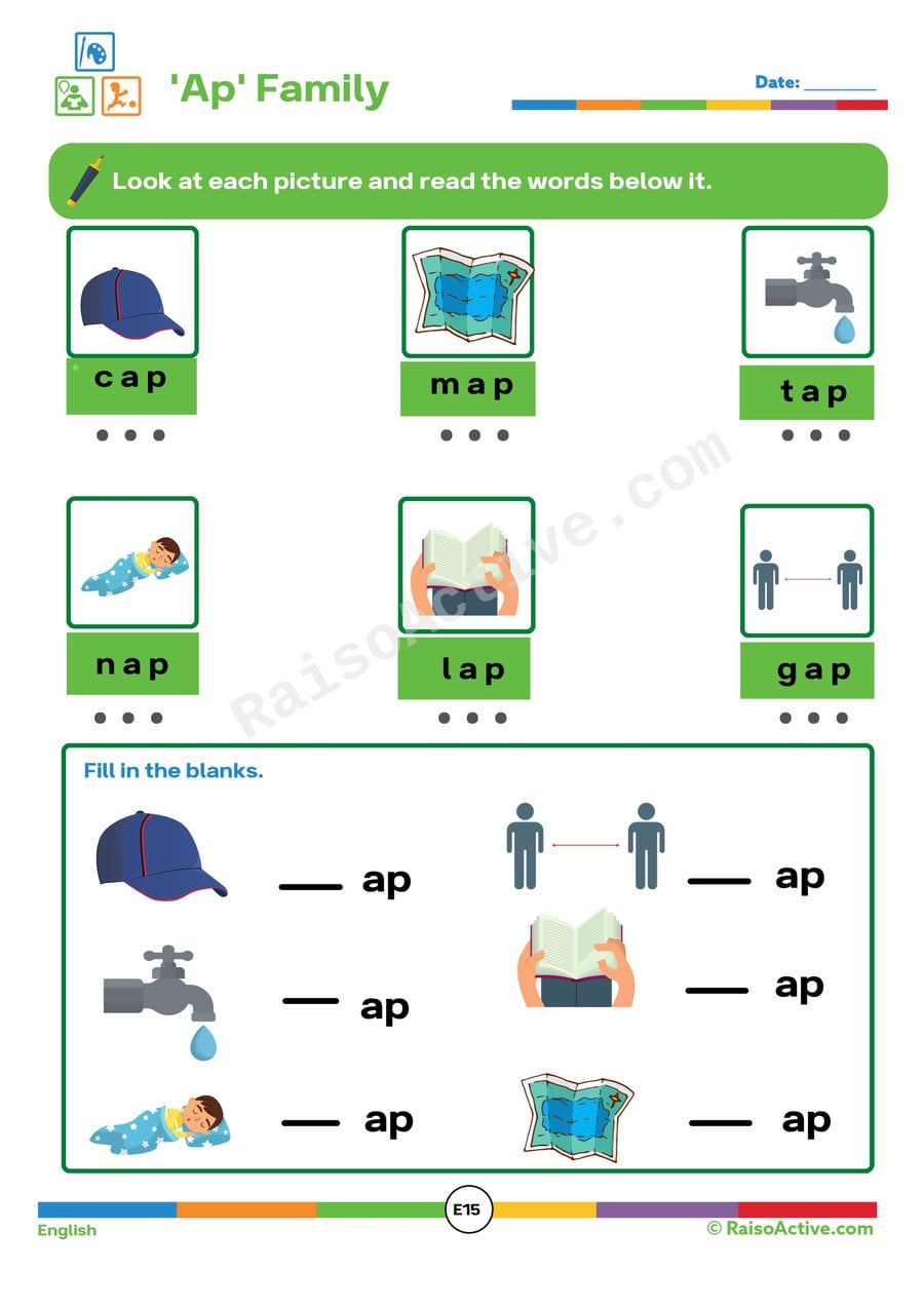 Ap Family Worksheet: Read and Fill in the Blanks!