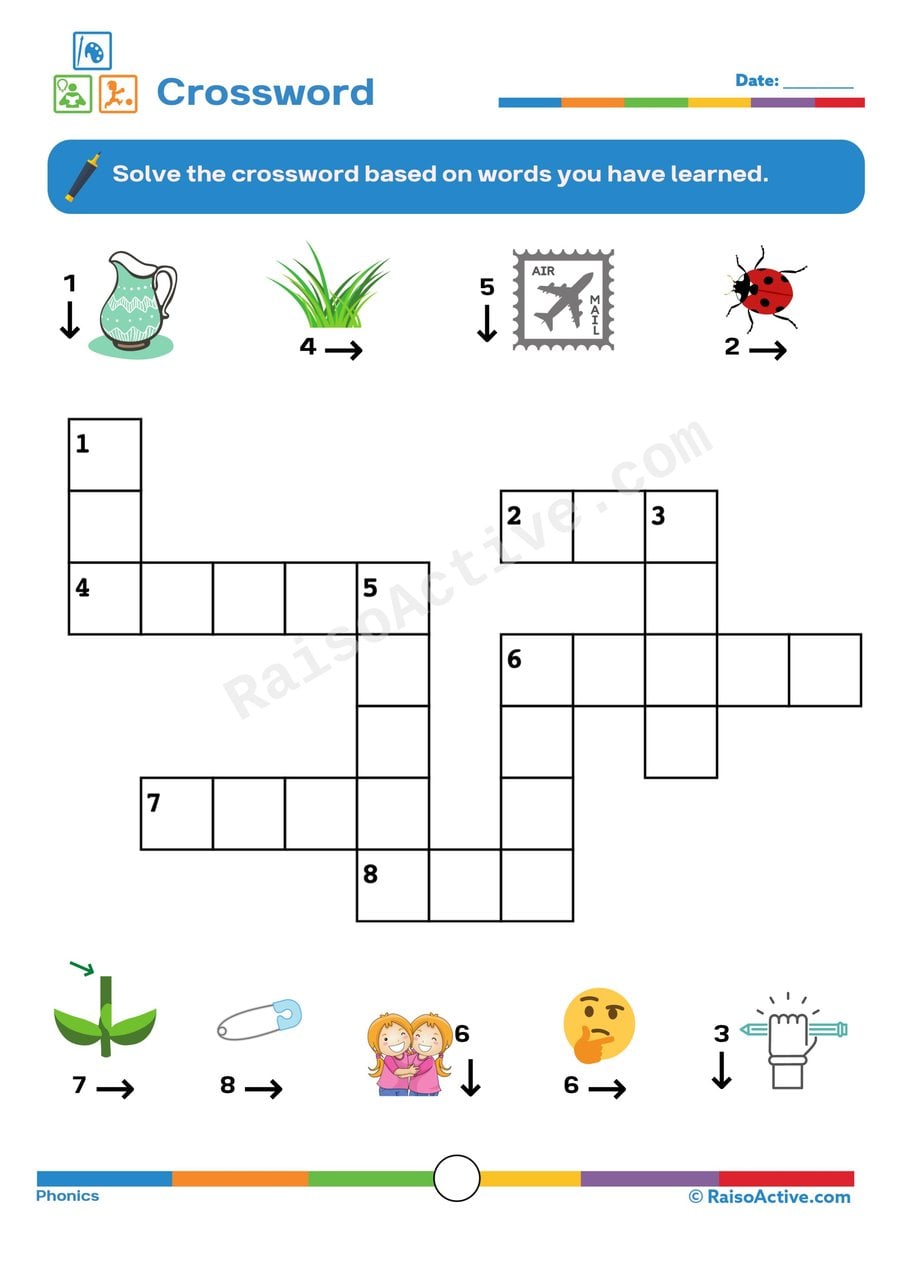 Crossword Puzzle Fun: Solve the Words!