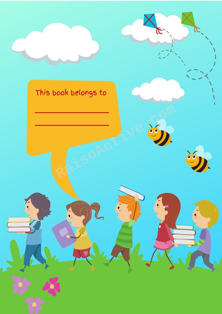 My Book: A Fun Worksheet for Early Learners