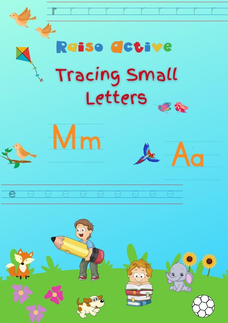 Alphabet Tracing Activity Book | Uppercase & Lowercase A-Z for Preschool & Kindergarten - Page 1