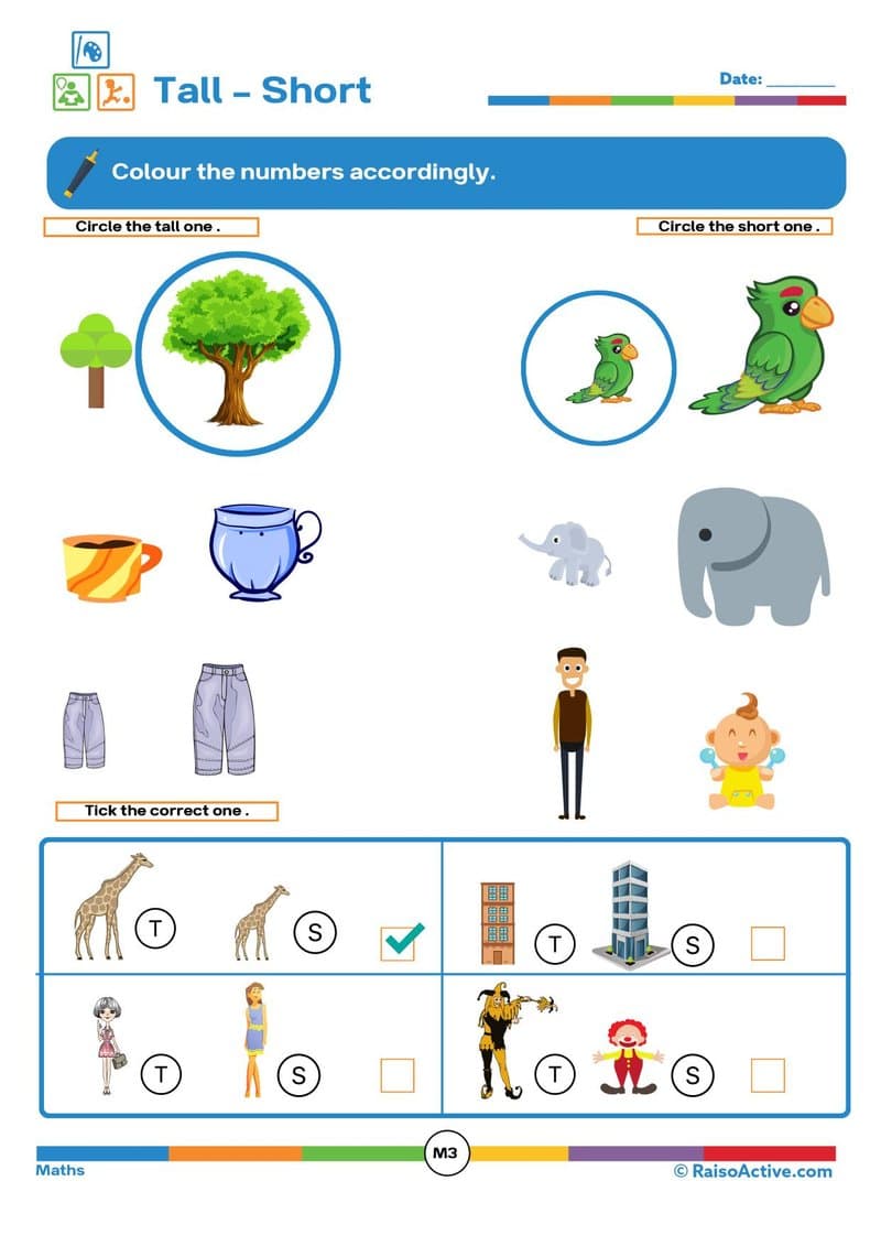 Comprehensive Play-Based Learning Worksheets for Toddlers & Preschoolers (Ages 2-4) - Page 9