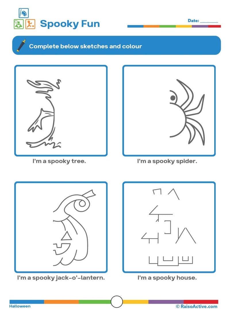 Halloween & Fall Activity Book: Math, Literacy & Cognitive Skills for Ages 4-8 - Page 14