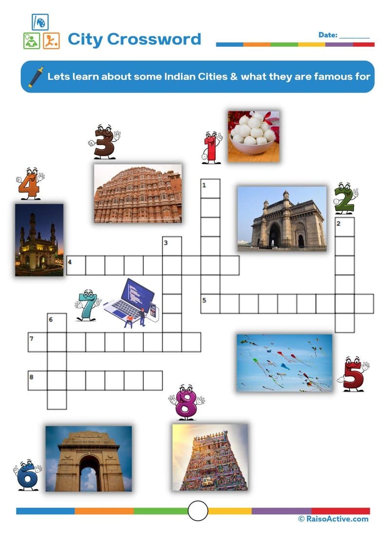 India Activity Book for Kids: Explore Geography, Culture & Symbols (Ages 5-8) - Page 5