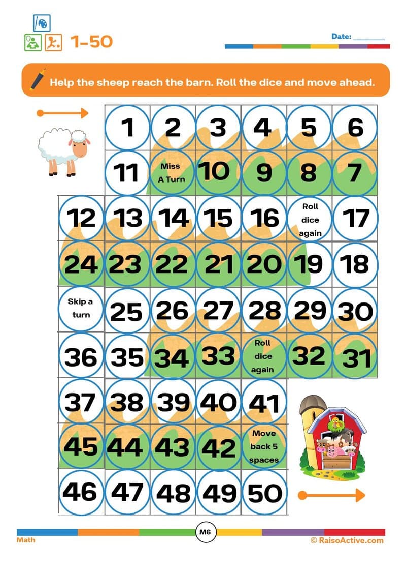 Month 1 Play Based Learning Activity Book for 6-7 Year Olds | English, Math, EVS & Crafts - Page 14