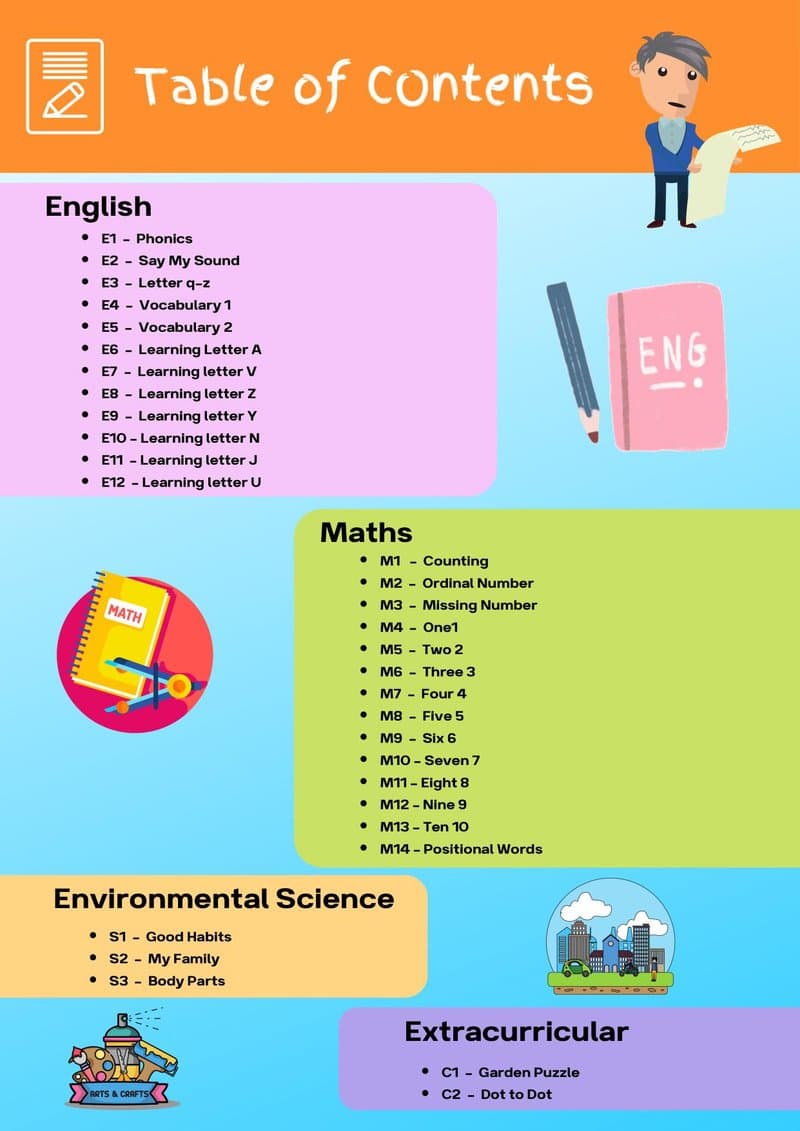 Month 2 Play-Based Learning Activity Book for 4-5 Year Olds - Page 3