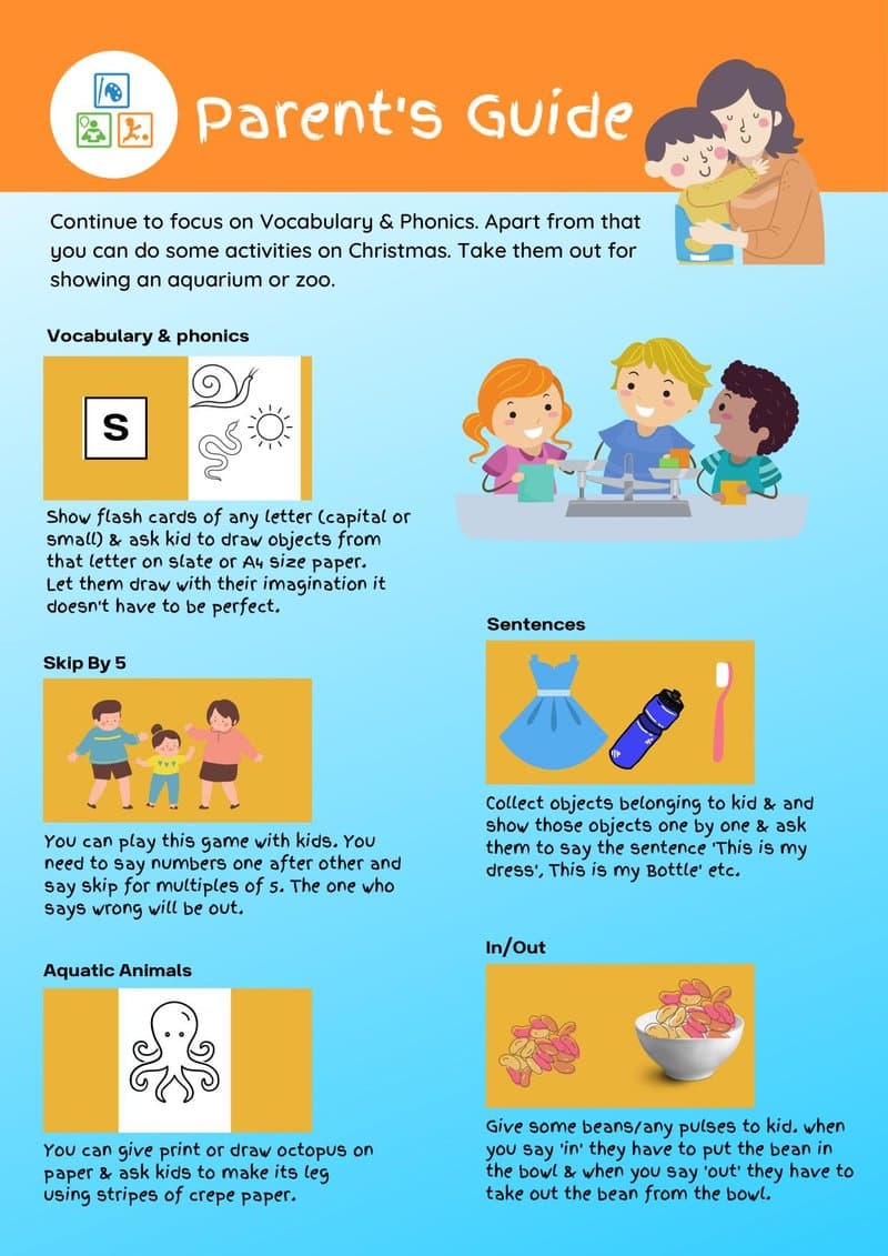 Month 7 Play-Based Learning Activity Book for Kids (Upto 4 Years) - Page 3