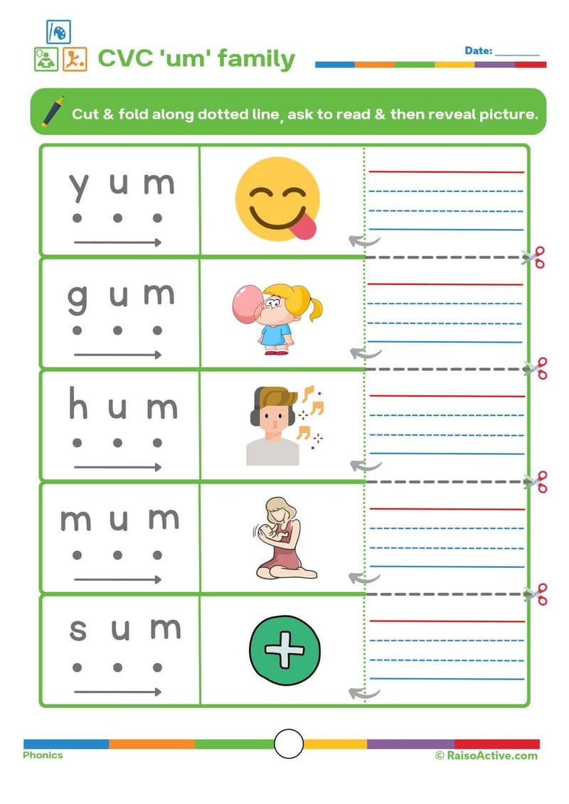 Phonics Level 2 Worksheets: CVC, CCVC, CVCC Word Families & Blends for Early Readers (Ages 4-7) - Page 9