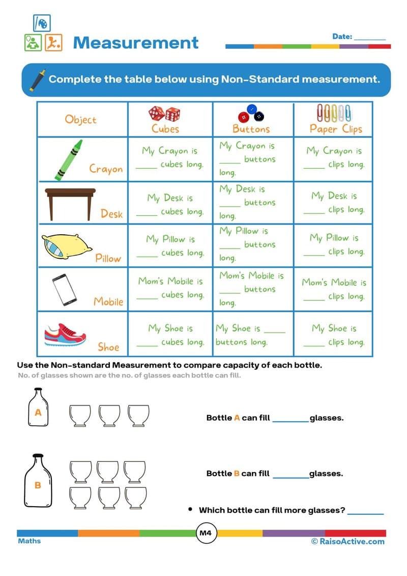 Play-Based Learning Activity Book: English Grammar, Math & Environment (Age 6-7) - Page 14