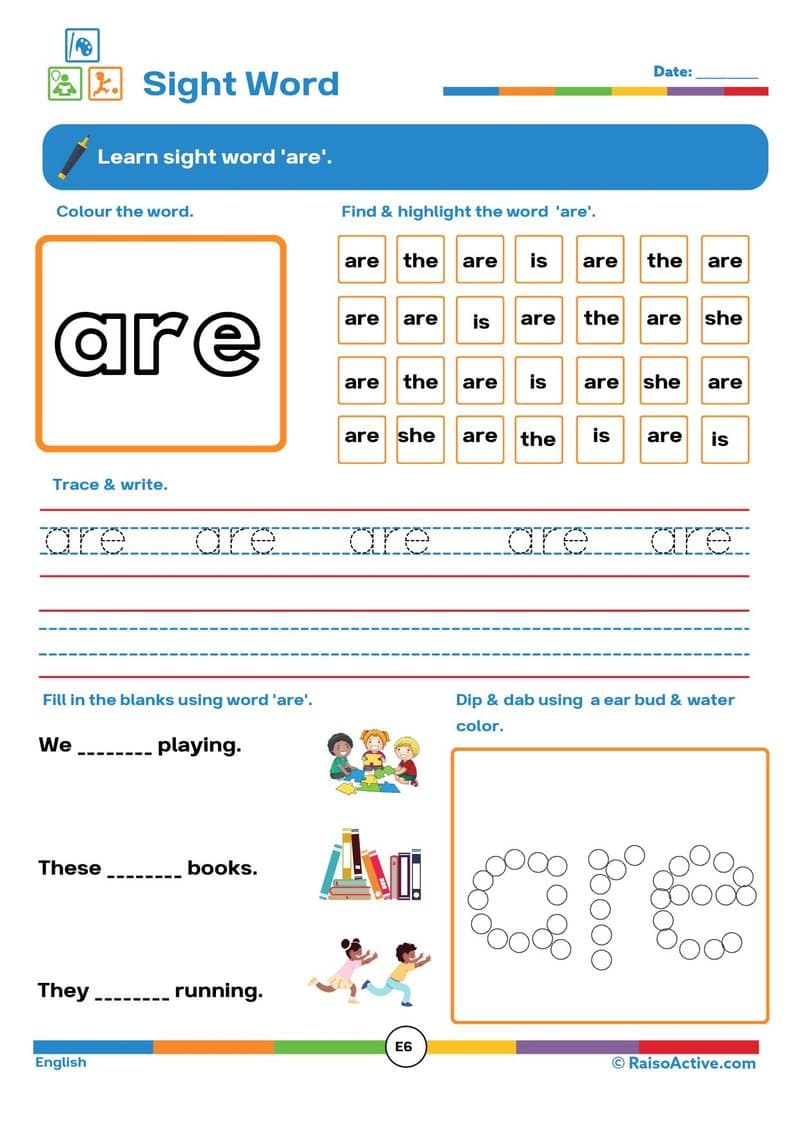Play-Based Learning Activity Book: English, Math & EVS Worksheets for 4-5 Year Olds - Page 9