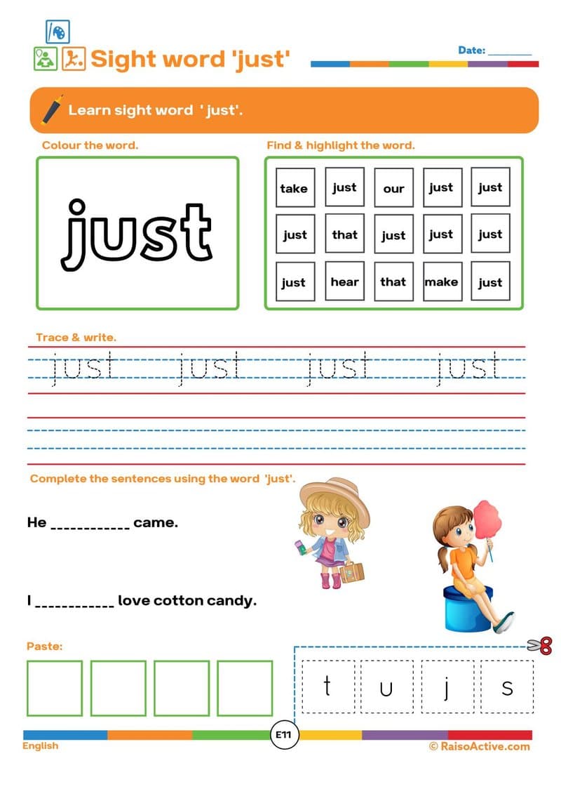 Play-Based Learning Activity Book: English, Math & EVS Worksheets for 5-6 Year Olds - Page 14