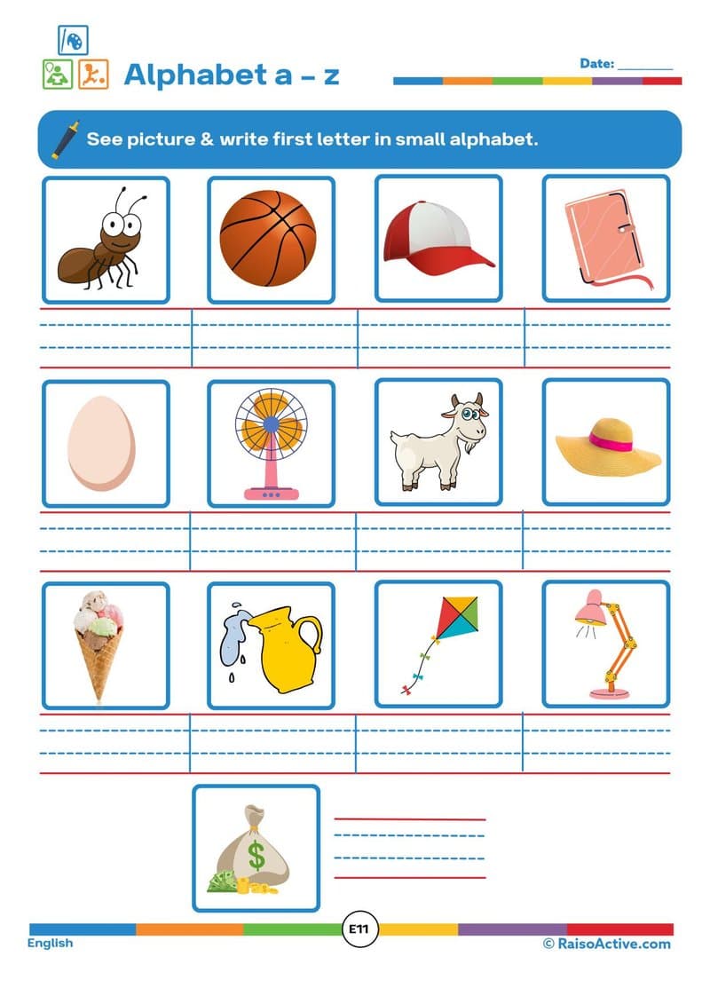 Play Based Learning Activity Book for 4-5 Year Olds - English, Math, EVS & Crafts - Page 14