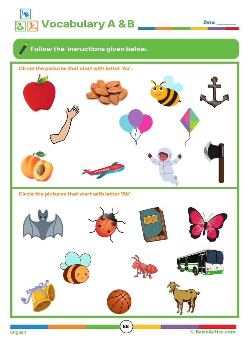 Play-Based Learning Activity Book for 4-5 Year Olds: Literacy, Math & EVS Skills - Page 9