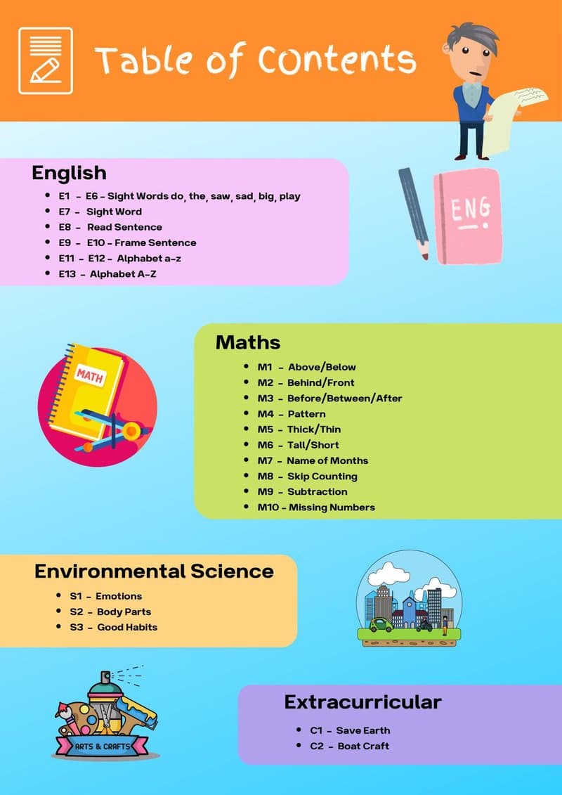 Play Based Learning Activity Book for 4-5 Year Olds | Preschool & Kindergarten Worksheets - Page 3