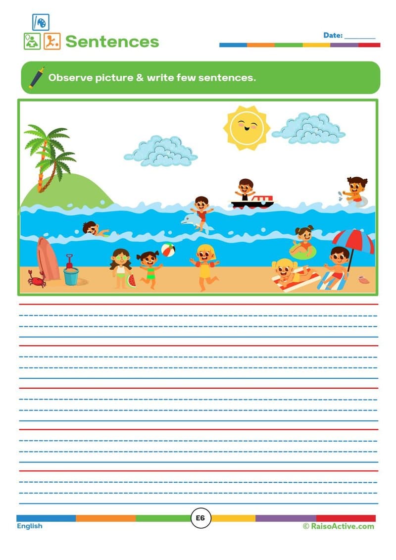 Play Based Learning Activity Book for Ages 5-6: English, Math, Science & Crafts - Page 9