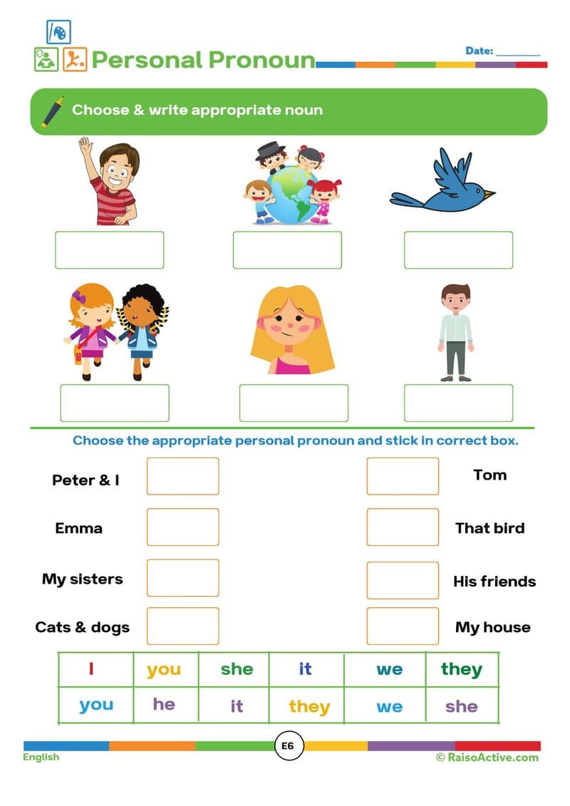 Play-Based Learning Worksheets: English, Math, EVS & Art for 6-7 Year Olds - Page 9