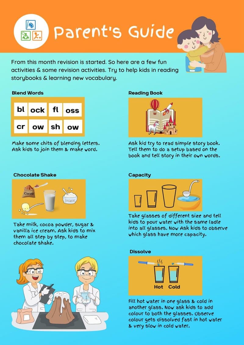 Play Based Learning Worksheets: English, Math, EVS for Kindergarten (Ages 5-6) - Page 2