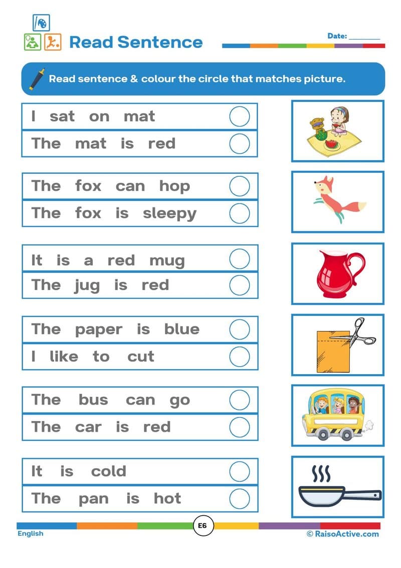 Play-Based Learning Worksheets for 4-5 Year Olds: Literacy, Math & EVS - Page 9