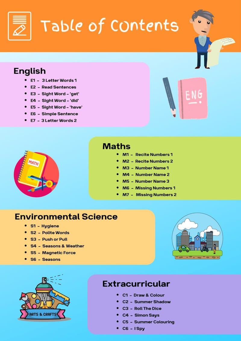 Play-Based Learning Worksheets for 5-6 Year Olds: English, Math, Science & Activities - Page 3