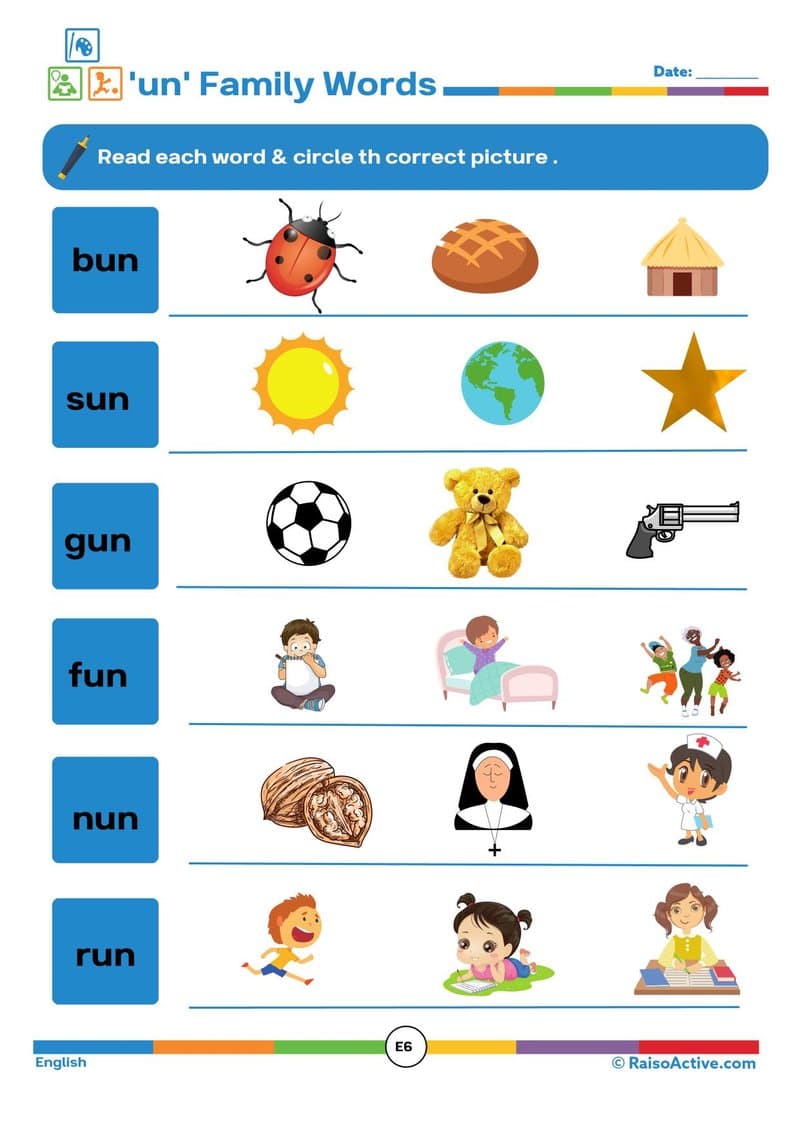 Play Based Learning Worksheets for Preschoolers (Ages 4-5) - Literacy, Math & Science - Page 9
