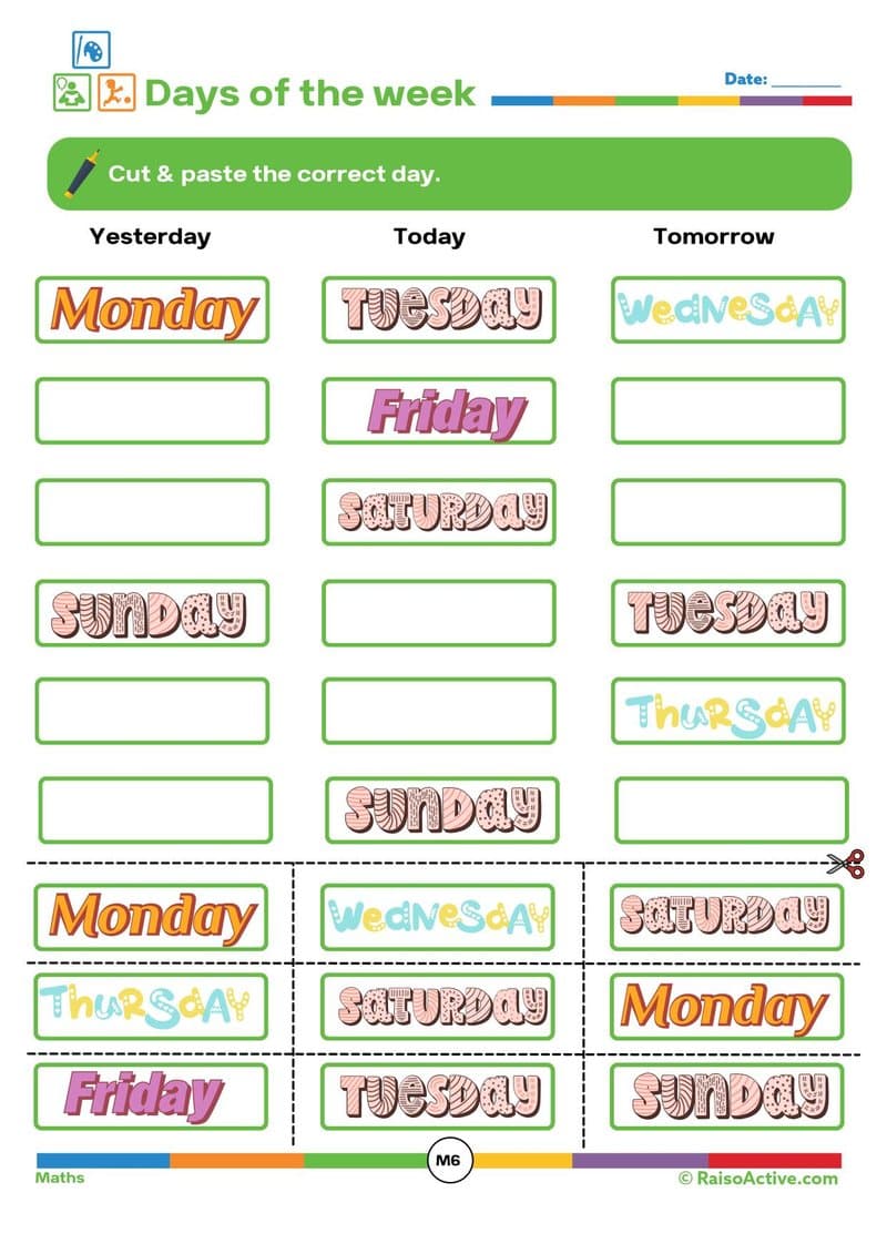 Play Based Learning Worksheets for Preschoolers (Month 9, Ages 3-4) - Page 14