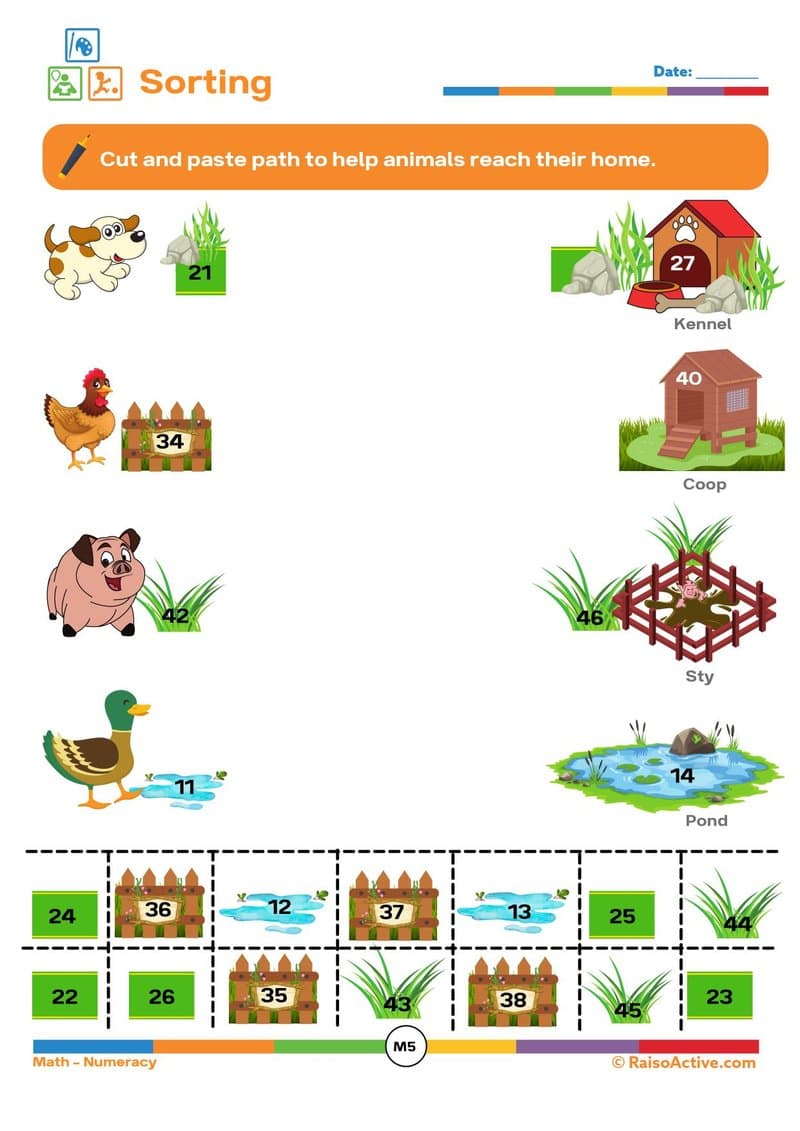 Preschool Play-Based Learning Worksheets (Ages 2-4): English, Math, EVS & Role Play - Page 14