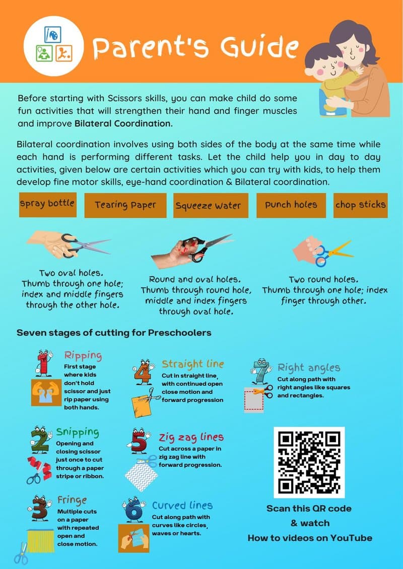 Preschool Scissor Skills Activity Book: Fine Motor & Craft Fun for Ages 3-6 - Page 3