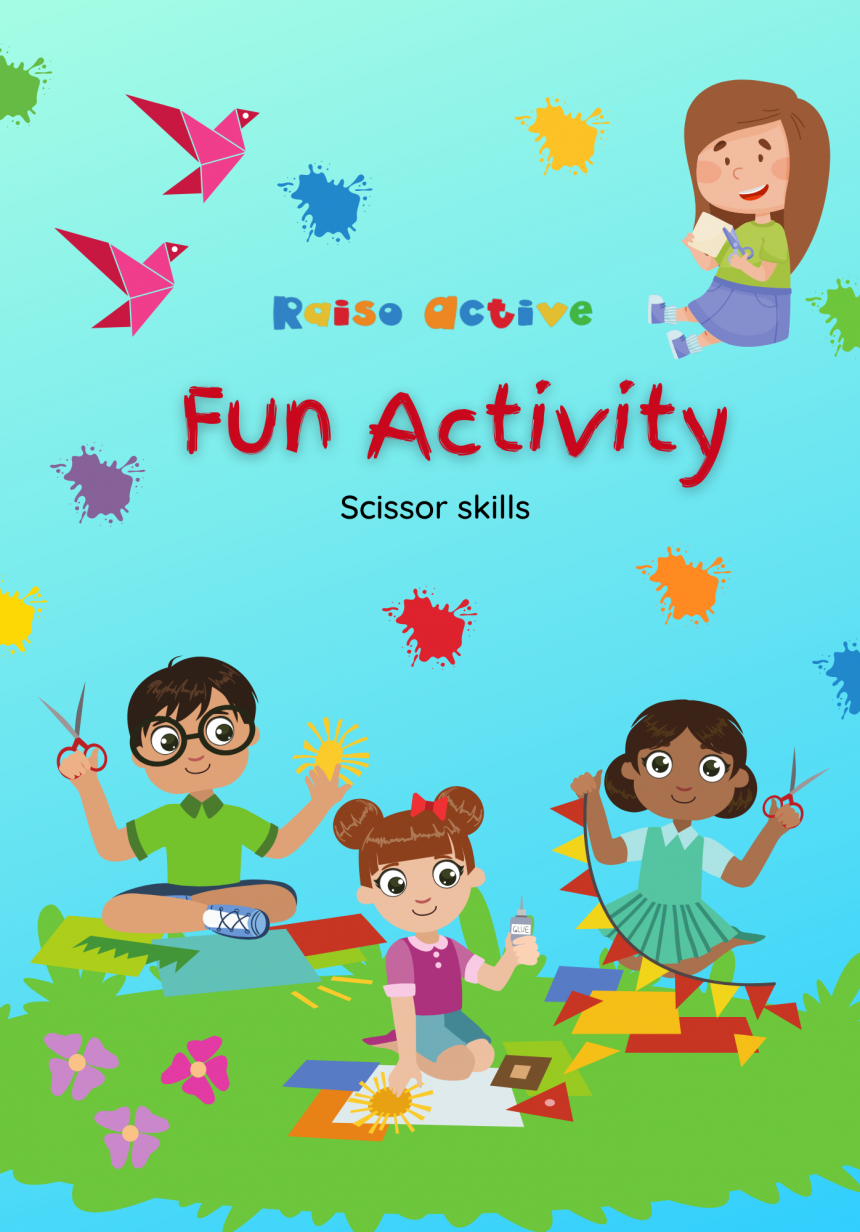 Fun Activities (Scissor Skills) book